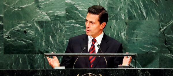 Enrique Peña Nieto, presidente de México - Sputnik Mundo