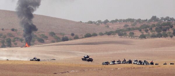 La operación turca en Siria - Sputnik Mundo
