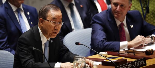 Ban Ki-moon, el secretario general de la ONU - Sputnik Mundo