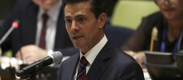 Enrique Peña Nieto, presidente de México Enrique Peña Nieto, presidente de México - Sputnik Mundo
