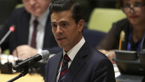 Enrique Peña Nieto, presidente de México (archivo) - Sputnik Mundo