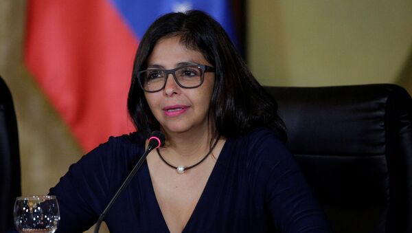 Delcy Rodríguez, ministra de Exteriores de Venezuela - Sputnik Mundo