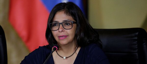 Delcy Rodríguez, ministra de Exteriores de Venezuela - Sputnik Mundo