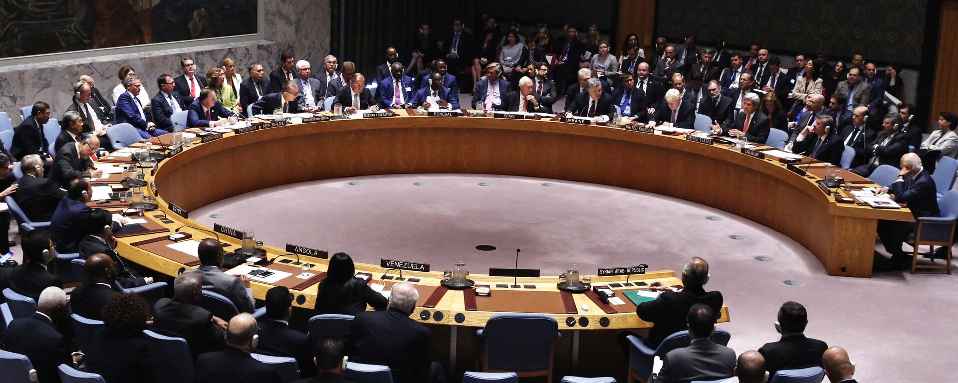 Consejo de Seguridad de la ONU en la sede en Nueva York (archivo) Consejo de Seguridad de la ONU en la sede en Nueva York (archivo) - Sputnik Mundo, 1920, 03.03.2022