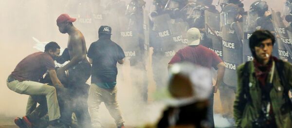 Protestas en la ciudad de Charlotte - Sputnik Mundo