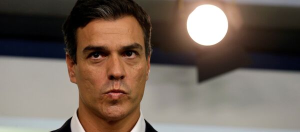 Pedro Sánchez, líder del PSOE - Sputnik Mundo
