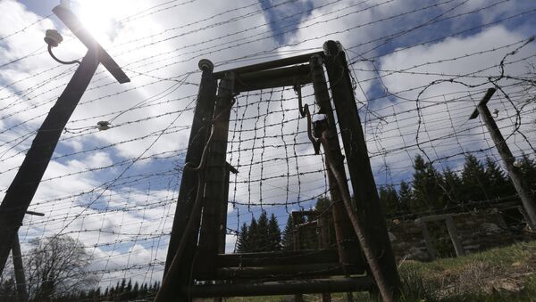 Antigua verja electrificada en la Selva Bohemia - Sputnik Mundo