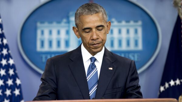 US President Barack Obama speaks about the Supreme Court rulings on affirmative action and immigration in the Brady Press Briefing Room at the White House in Washington, DC, June 23, 2016. - Sputnik Mundo