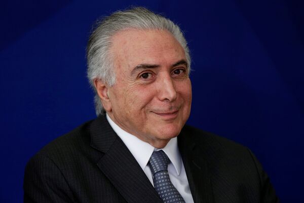 Michel Temer, expresidente de Brasil - Sputnik Mundo