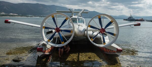 Ekranoplano Orión-14 - Sputnik Mundo