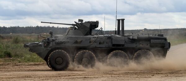 Transporte blindado BTR-82А - Sputnik Mundo