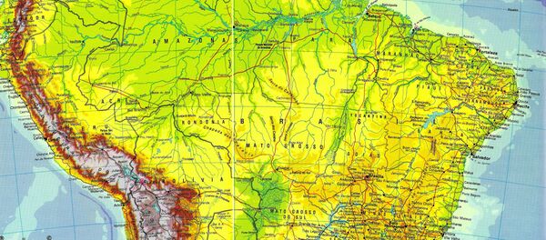 Mapa de América Latina Mapa de América Latina - Sputnik Mundo