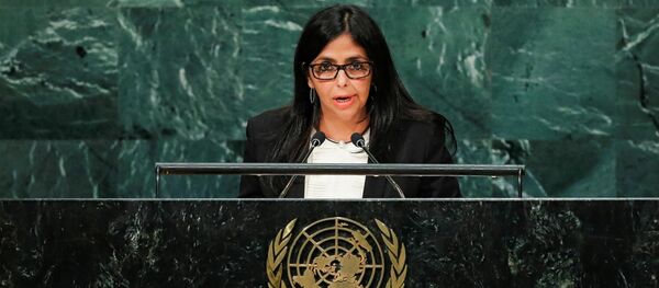 Delcy Rodríguez, canciller de Venezuela - Sputnik Mundo