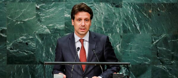 El canciller de Ecuador, Guillaume Long - Sputnik Mundo