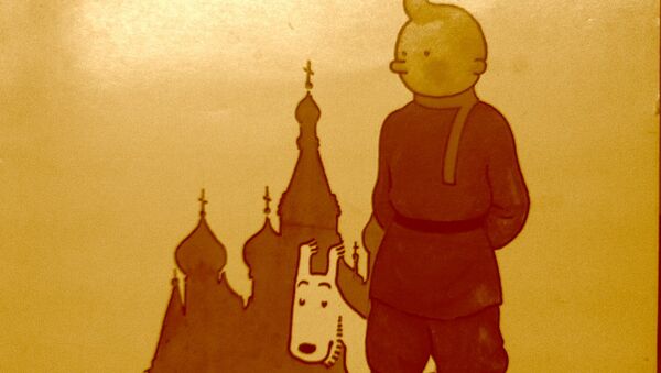 Tintín en el país de los soviets - Sputnik Mundo