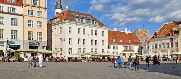 La Plaza Central de Tallin - Sputnik Mundo