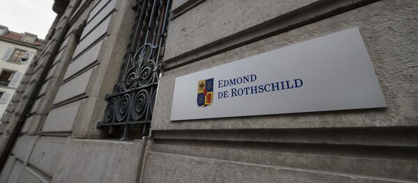 Enblema del banco Edmond de Rothschild - Sputnik Mundo