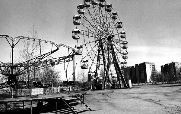 Atracciones en la ciudad abandonada de Prípiat en Ucrania - Sputnik Mundo