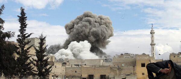 Una explosión en Siria (archivo) - Sputnik Mundo