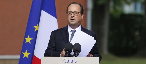 François Hollande, presidente de Francia - Sputnik Mundo