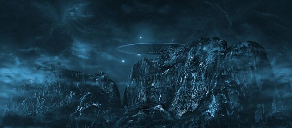 Un ovni (ilustración) - Sputnik Mundo