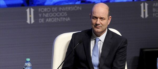 Federico Sturzenegger, expresidente del Banco Central de Argentina (archivo) Federico Sturzenegger, expresidente del Banco Central de Argentina (archivo) - Sputnik Mundo