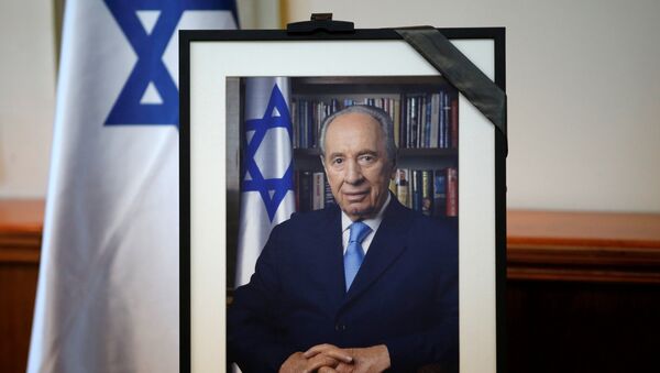 Shimon Peres, expresidente de Israel - Sputnik Mundo