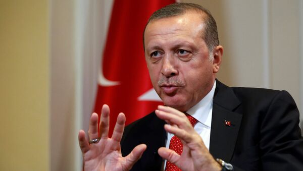 Recep Tayyip Erdogan, presidente de Turquía - Sputnik Mundo