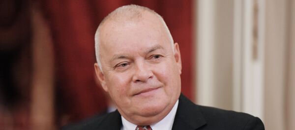 Dmitri Kiseliov, director general de la agencia Rossiya Segodnya - Sputnik Mundo