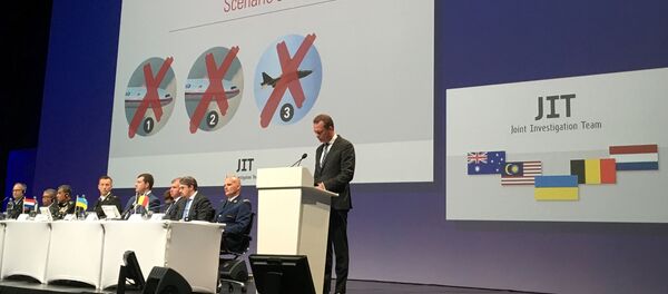 La presentación de los resultados de la investigación internacional sobre el MH17, el 28 de septiembre de 2016 - Sputnik Mundo