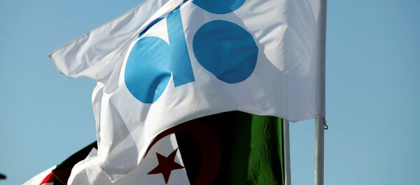Las banderas de la OPEP y Argelia - Sputnik Mundo