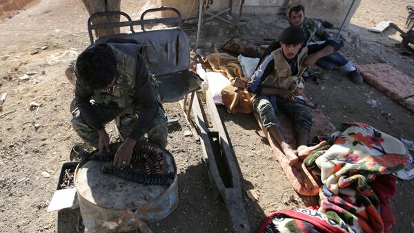 Rebeldes sirios en Alepo - Sputnik Mundo