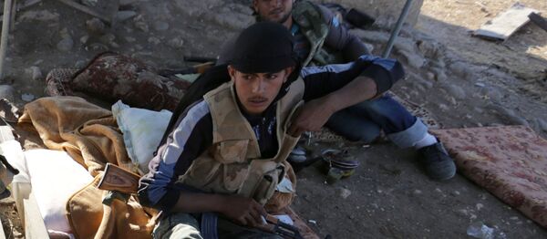 Rebeldes sirios en Alepo - Sputnik Mundo