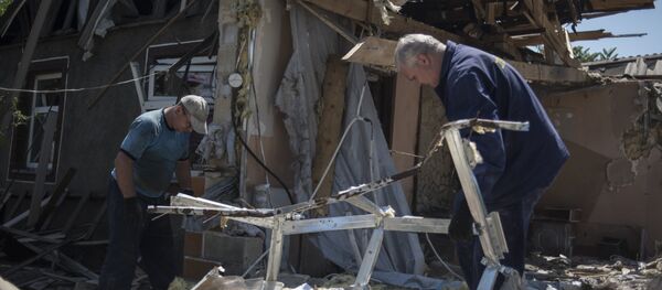 Localidad de Petróvskoe en Donbás - Sputnik Mundo