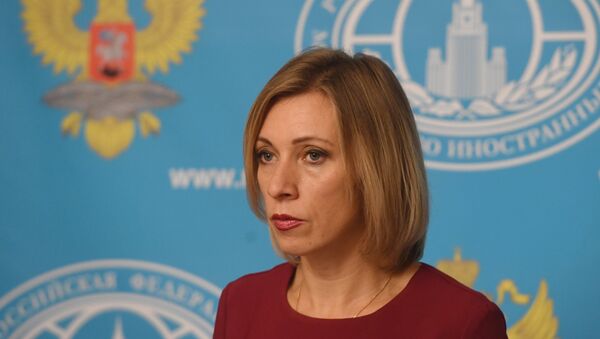 María Zajárova, portavoz del Ministerio de Exteriores de Rusia - Sputnik Mundo