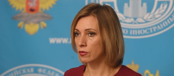 María Zajárova, portavoz del Ministerio de Exteriores de Rusia - Sputnik Mundo