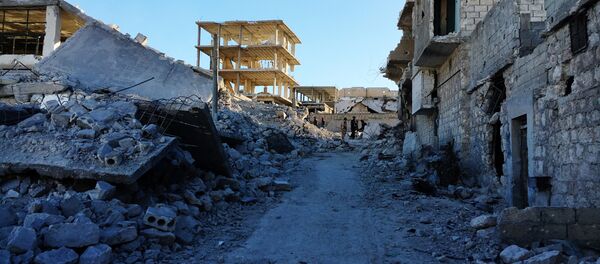 La situación en la ciudad de Alepo - Sputnik Mundo