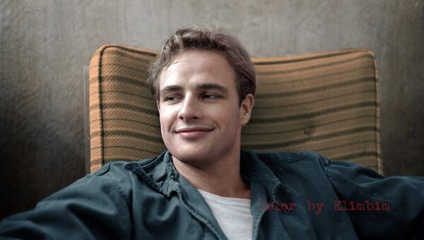 El estadounidense Marlon Brando, actor de cine y teatro - Sputnik Mundo