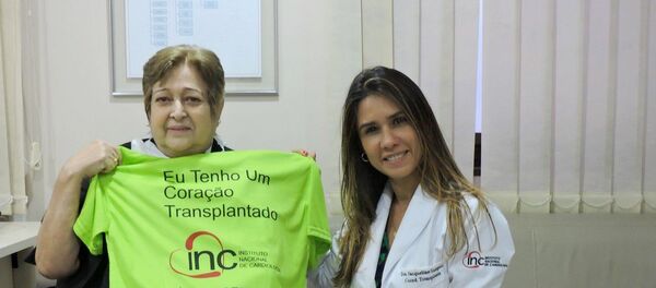 Ivonette Balthazar recibió el corazón de Stefan Henze - Sputnik Mundo