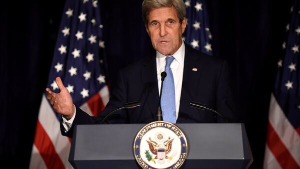 John Kerry, el secretario de Estado de EEUU - Sputnik Mundo