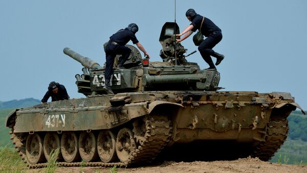 Визит индийской военной делегации в 5-ю общевойсковую армию с целью подготовки совместных российско-индийских учений сухопутных войск Индра-2016 - Sputnik Mundo