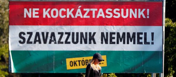 El referéndum en Hungría - Sputnik Mundo