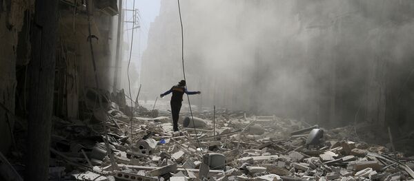 La situación en Alepo (archivo) - Sputnik Mundo