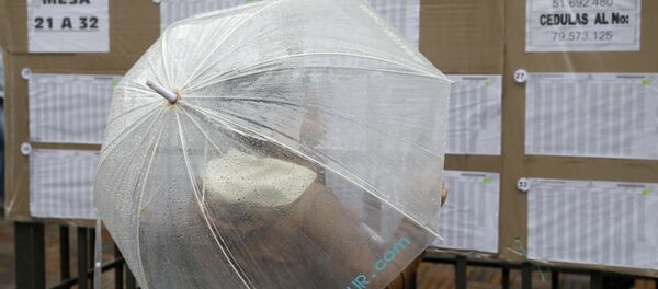 Votación para plebiscito en Colombia - Sputnik Mundo