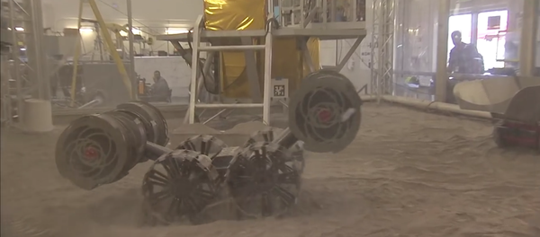 RASSOR, un nuevo vehículo no tripulado de la NASA - Sputnik Mundo