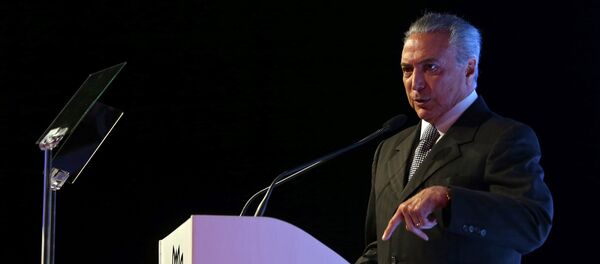 Michel Temer, presidente de Brasil - Sputnik Mundo