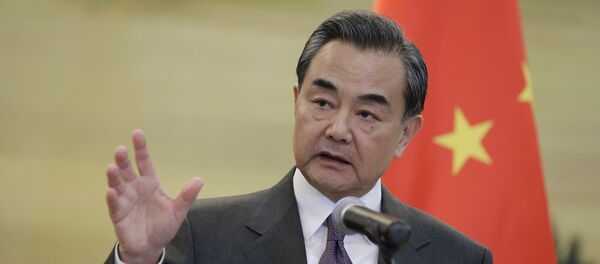 Wang Yi, ministro de Relaciones Exteriores de China (archivo) - Sputnik Mundo