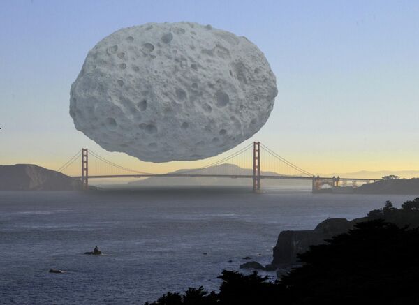 Asteroide Dionysus cerca del Puente Golden Gate Asteroide Dionysus cerca del Puente Golden Gate - Sputnik Mundo