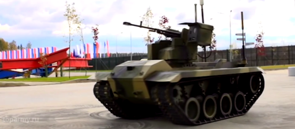 Robot militar ruso Nerejta - Sputnik Mundo