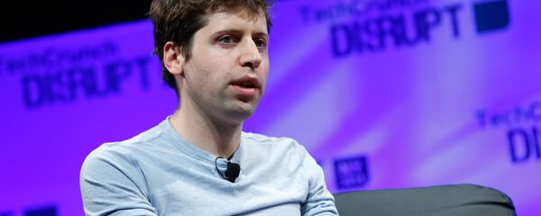 Presidente de Y Combinator Sam Altman en TechCrunch el 5 de mayo de 2014 - Sputnik Mundo